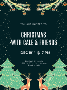 Christmas With Cale & Friends @ Bethel Lutheran Brethren Church