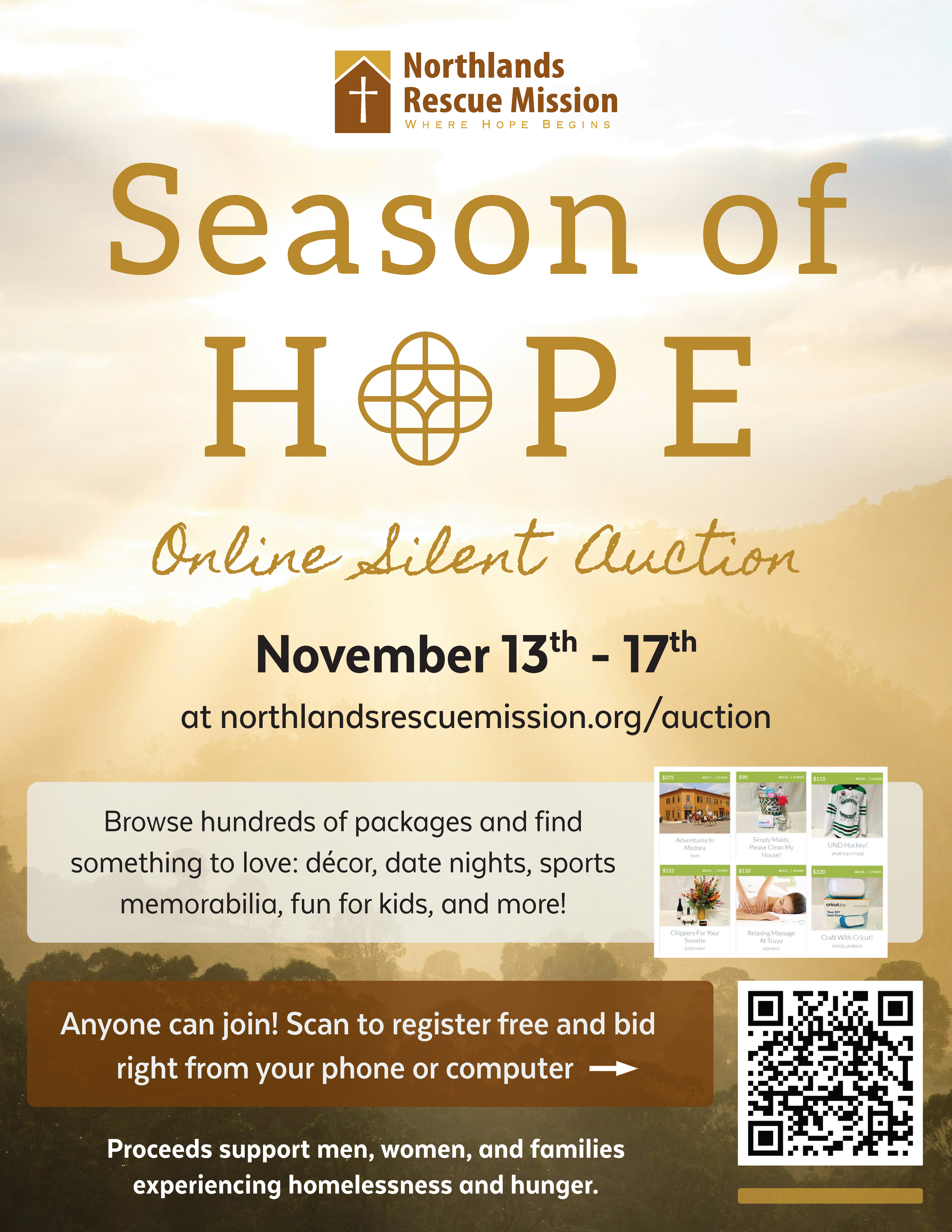 Season of Hope Online Auction @ ONLINE