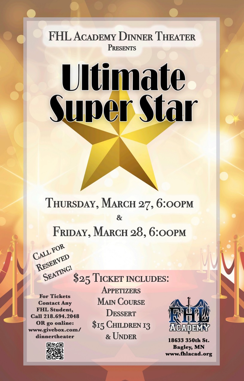 "Ultimate Super Star"-FHL Academy Dinner Theater @ FHL Academy